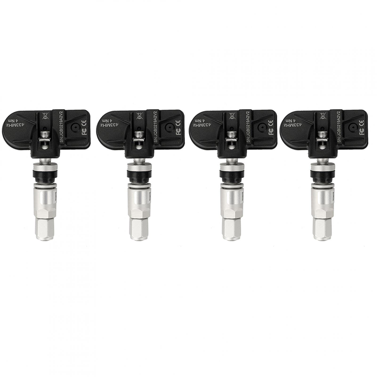 Kuuleyn TPMS USB Monitor Pressione Pneumatici 4 Sensori