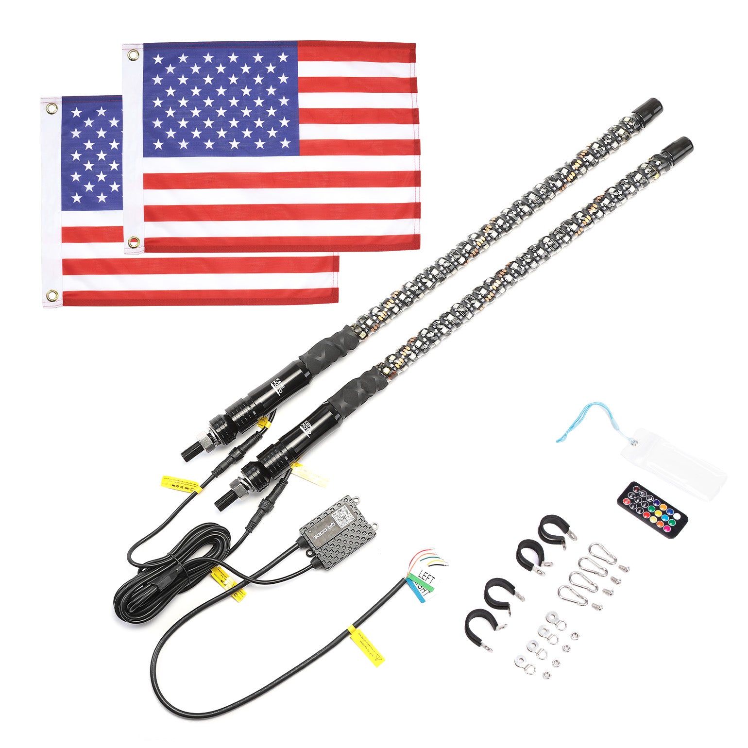 KEMIMOTO fruste LED UTV 2FT bluetooth 2 pz IP67
