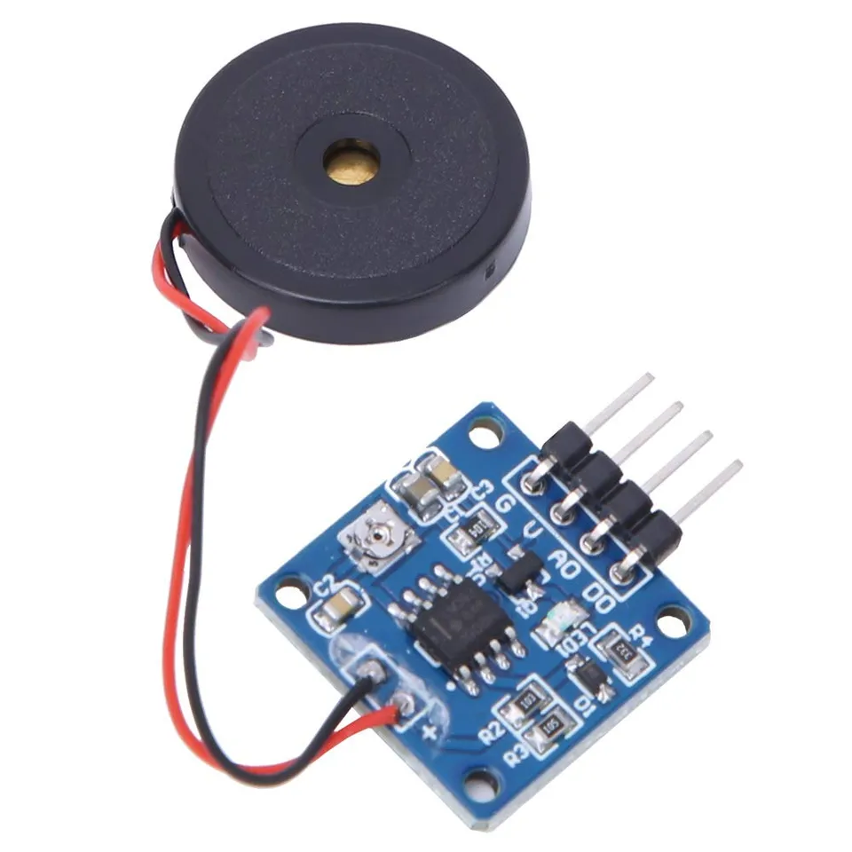 Kuuleyn modulo sensore vibrazione piezoelettrico 5V DC