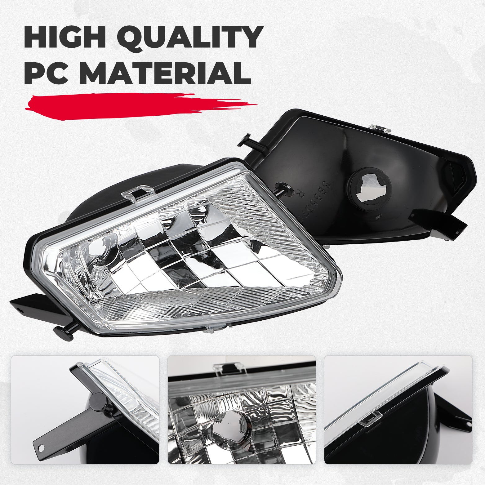 KEMIMOTO Sportsman 500 fanali anteriori IP67 senza lampadina