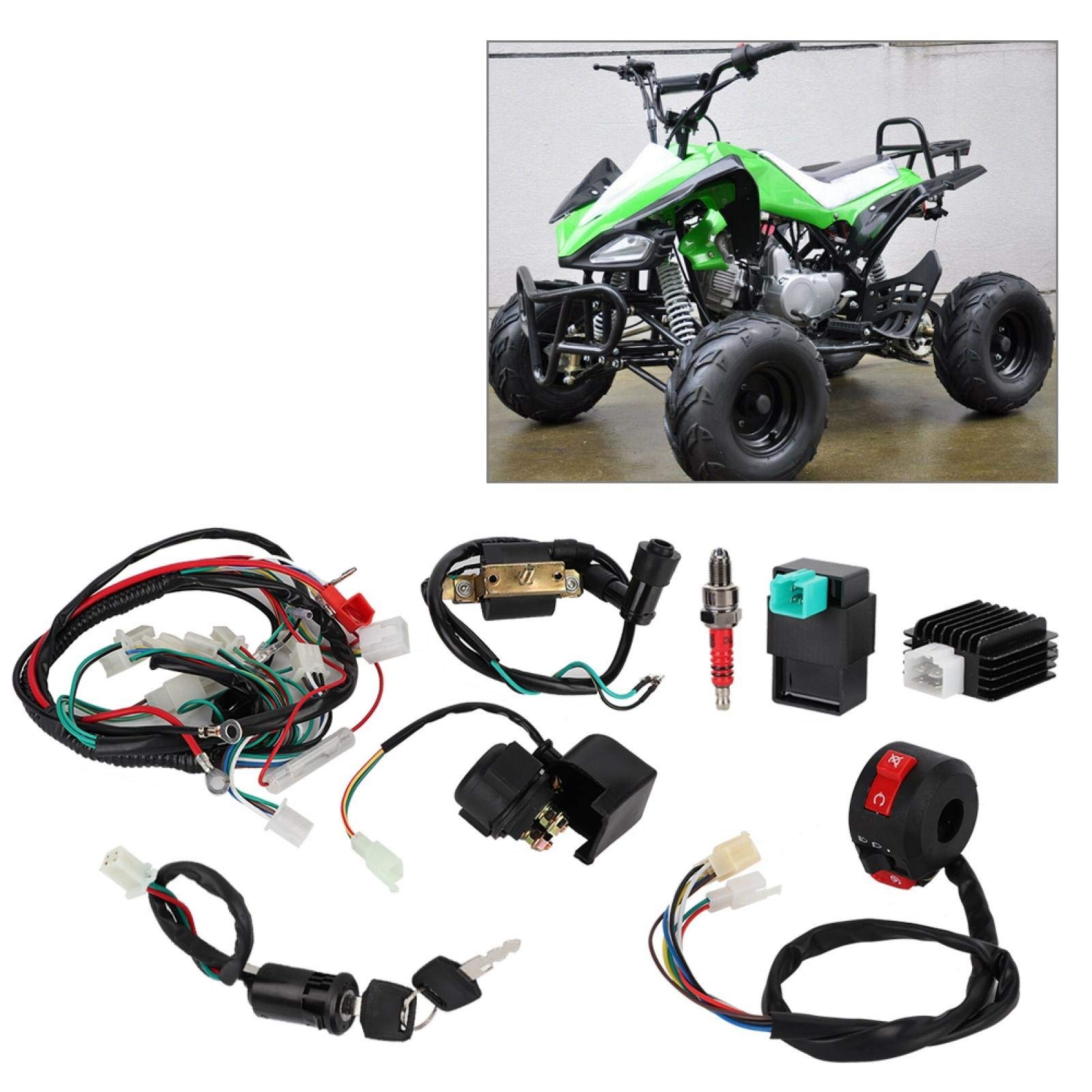 Kuuleyn kit cablaggio quad ATV 50-125cc completo