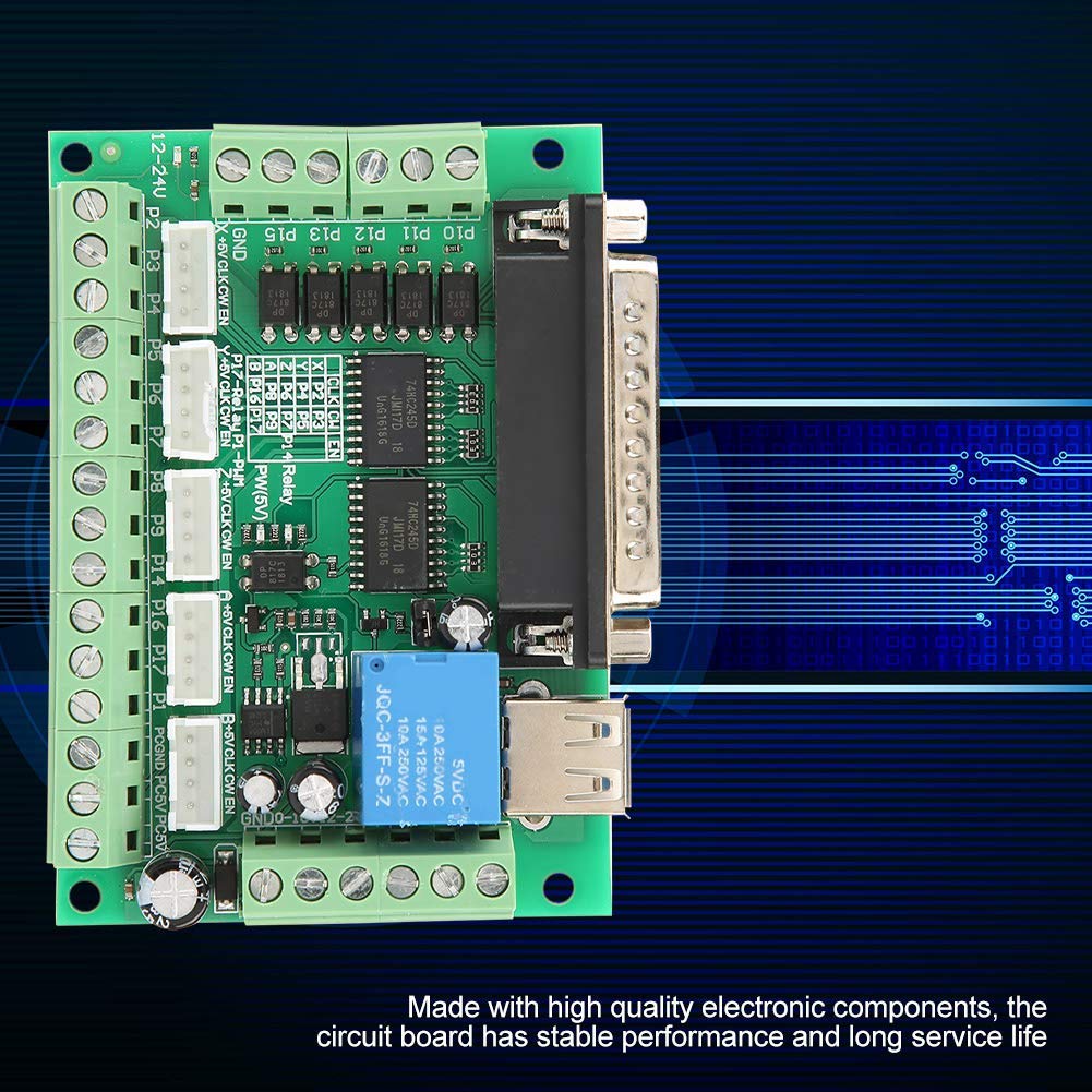 Kuuleyn controller CNC USB 5 assi MACH3 breakout