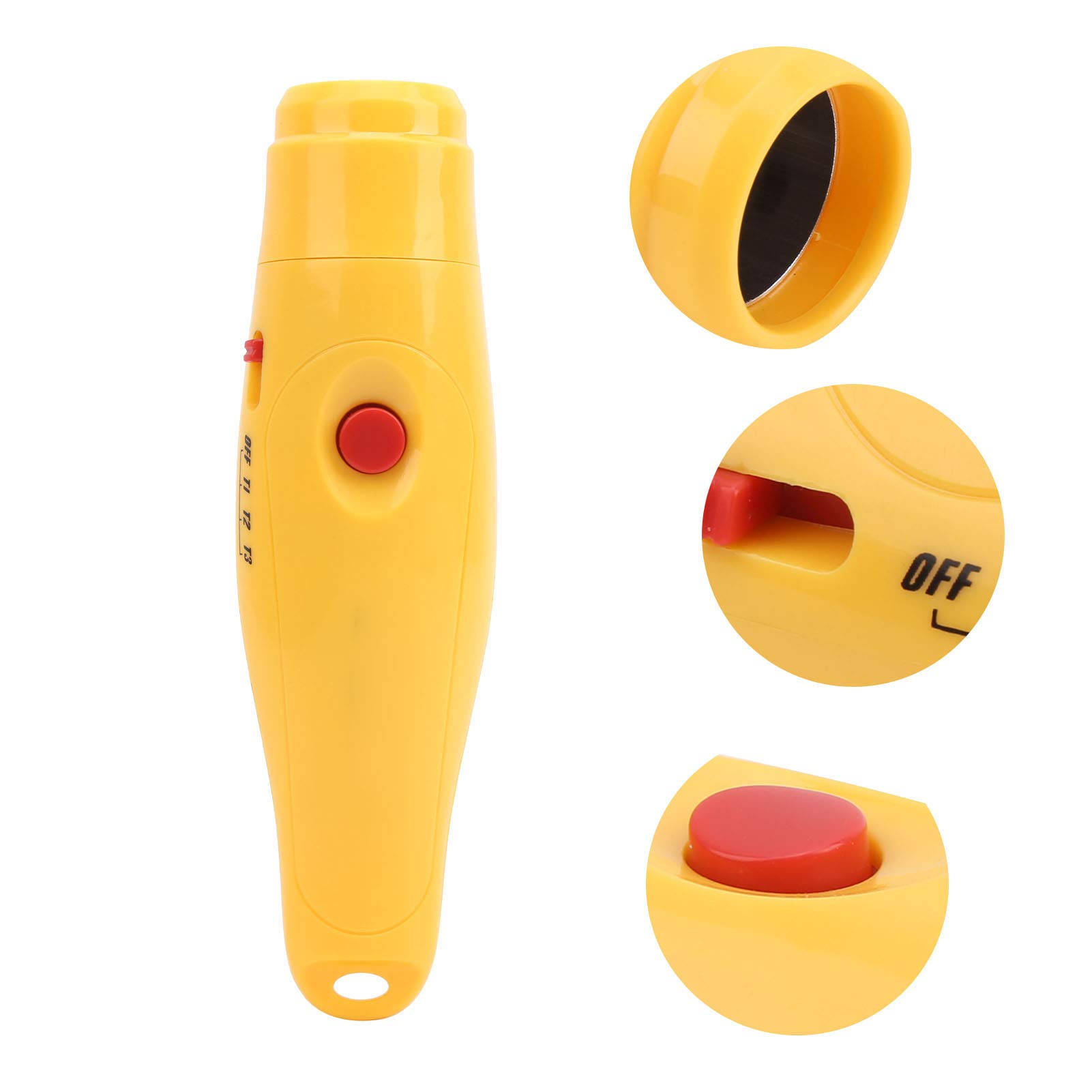 Kuuleyn Fischietto Elettronico 120dB ABS 3 Toni con Corda
