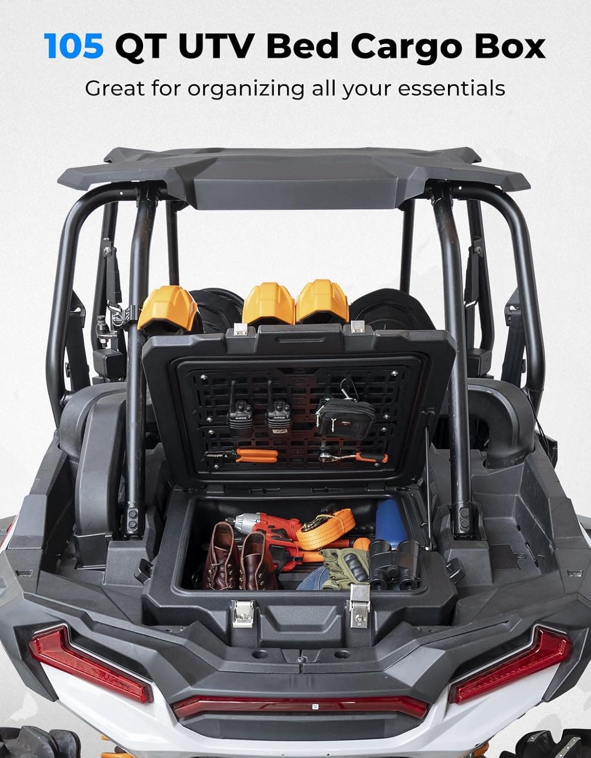 KEMIMOTO RZR XP 1000 baule posteriore 100L impermeabile