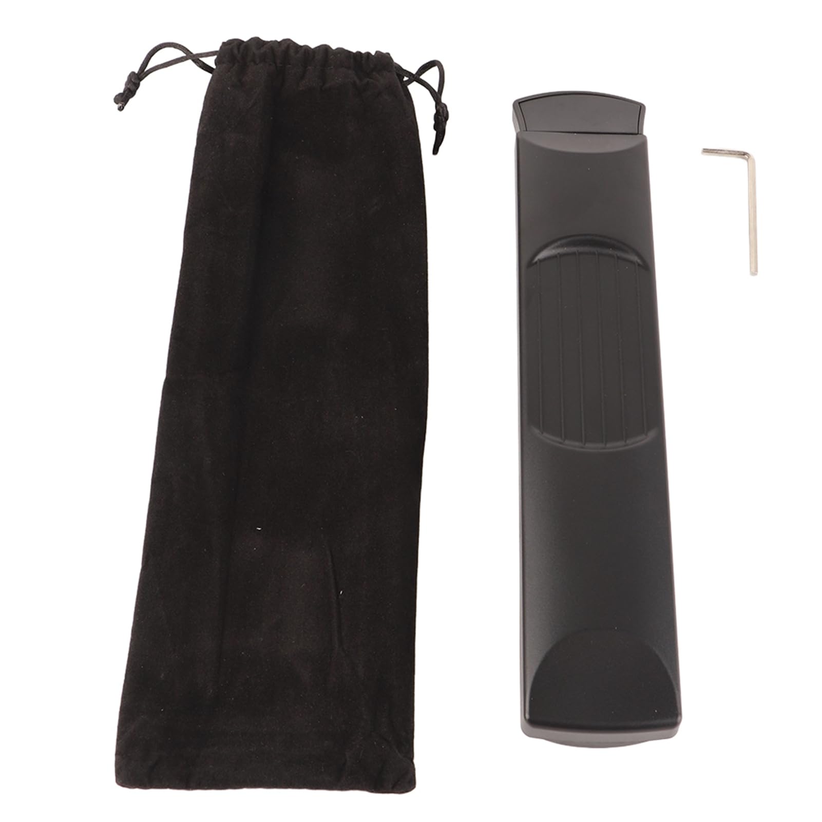 AOWINHIT Chitarra Tascabile 6 Corde Mogano Nero