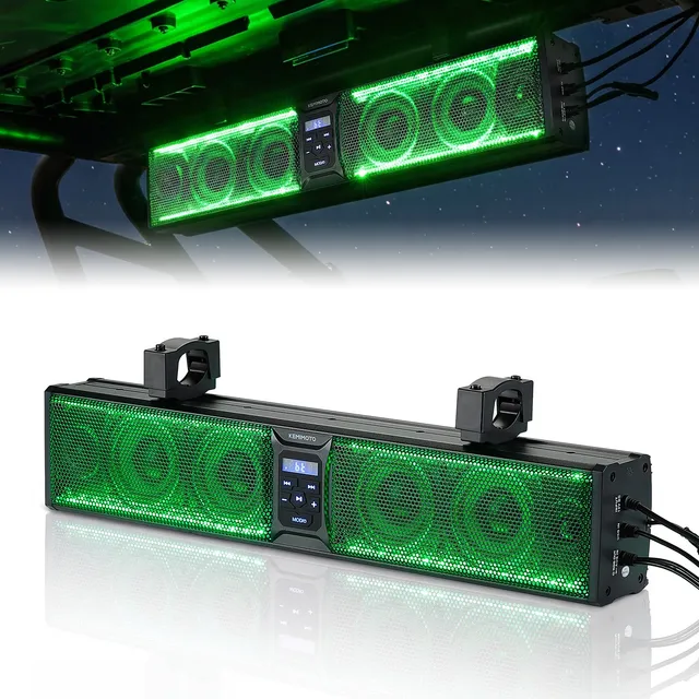 Kemimoto Soundbar UTV 26 pollici Bluetooth 500W RGB IP65