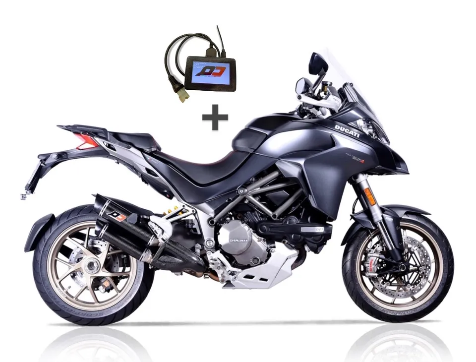 QD Exhaust Multistrada 1260 scarico semi-completo Euro4