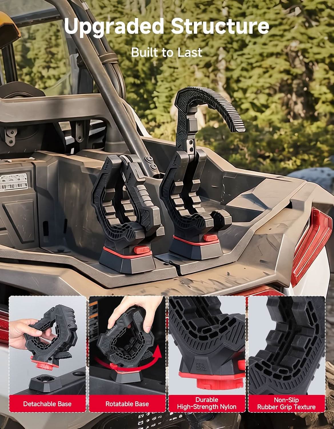 Kemimoto Sportsman RZR portattrezzi a cricchetto 0-76 mm