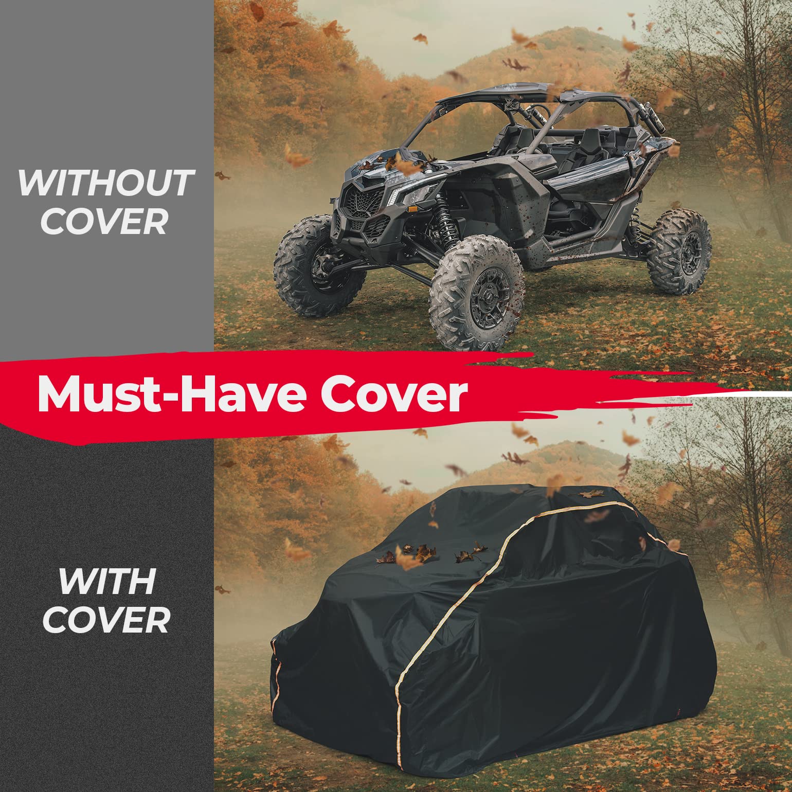 KEMIMOTO Maverick X3 Telo Copri UTV Oxford 210D