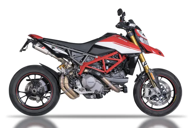 QD Exhaust Gunshot Hypermotard 950 scarico titanio omologato