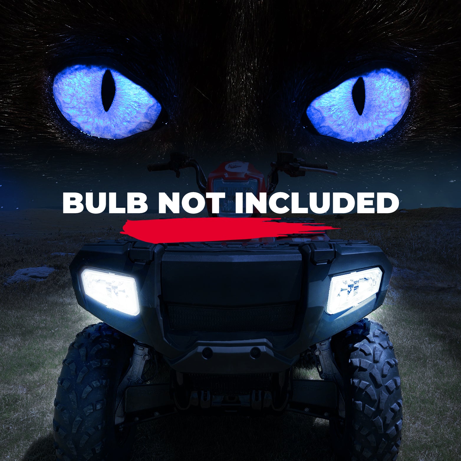 KEMIMOTO Sportsman 500 fanali anteriori IP67 senza lampadina