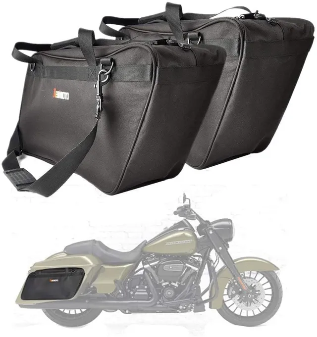 KEMIMOTO Street Glide fodere borse laterali coppia oxford