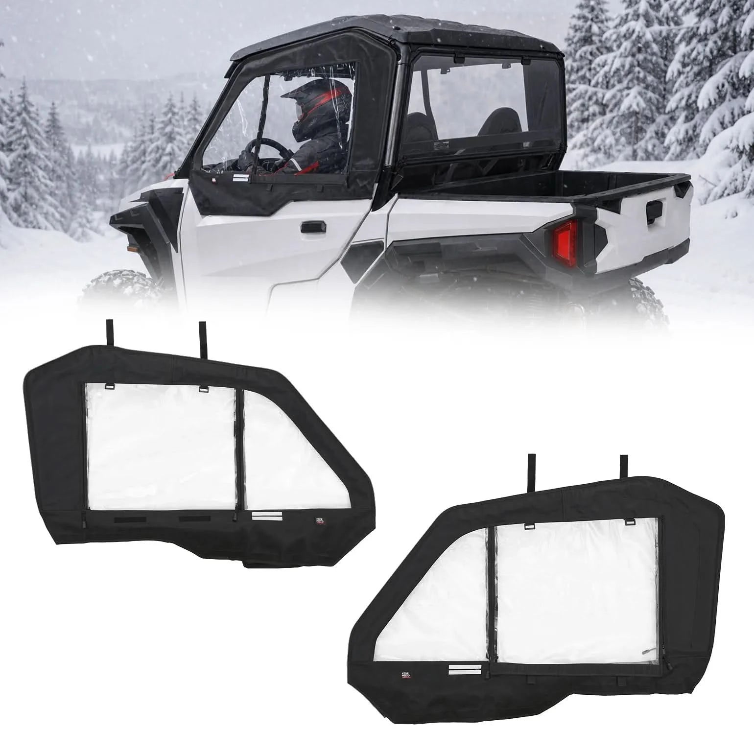 KEMIMOTO General 1000 porte superiori telonate alluminio