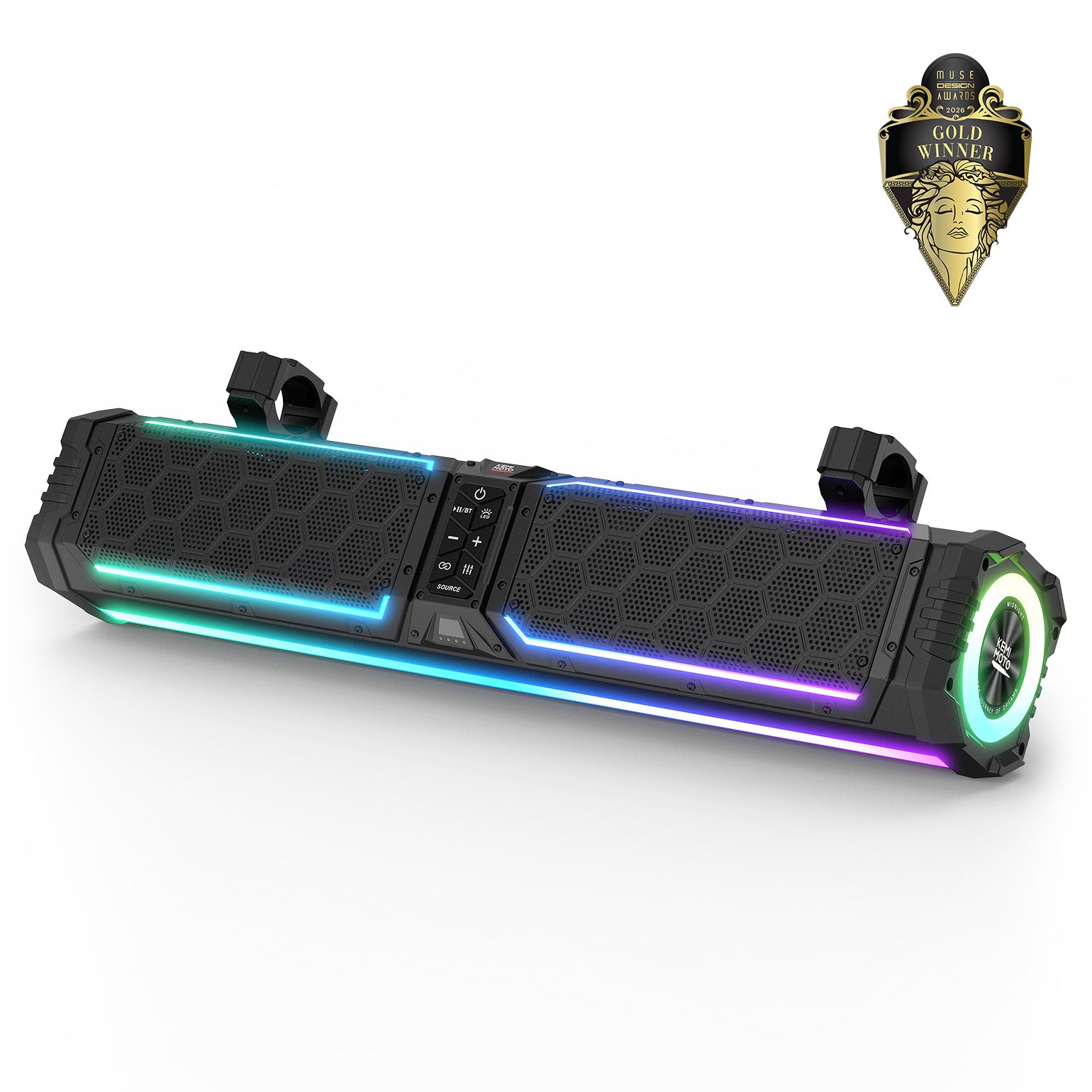 KEMIMOTO Midnight 70 Gen2 soundbar UTV 680W IP66 RGB