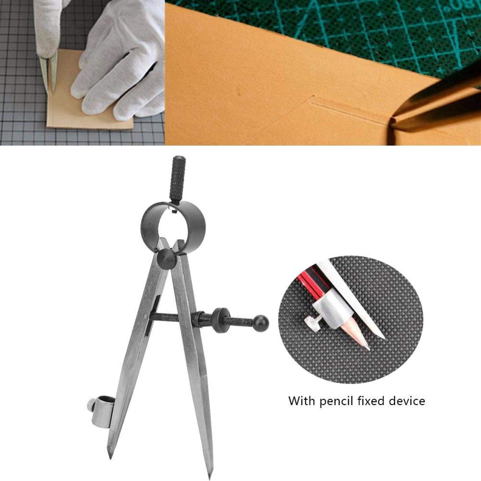 Kuuleyn Compasso divisore acciaio 150 mm per legno e metallo
