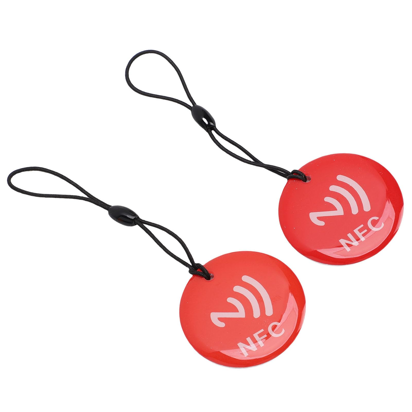 AOWINHIT portachiavi NFC NTAG213 rosso 10 pezzi