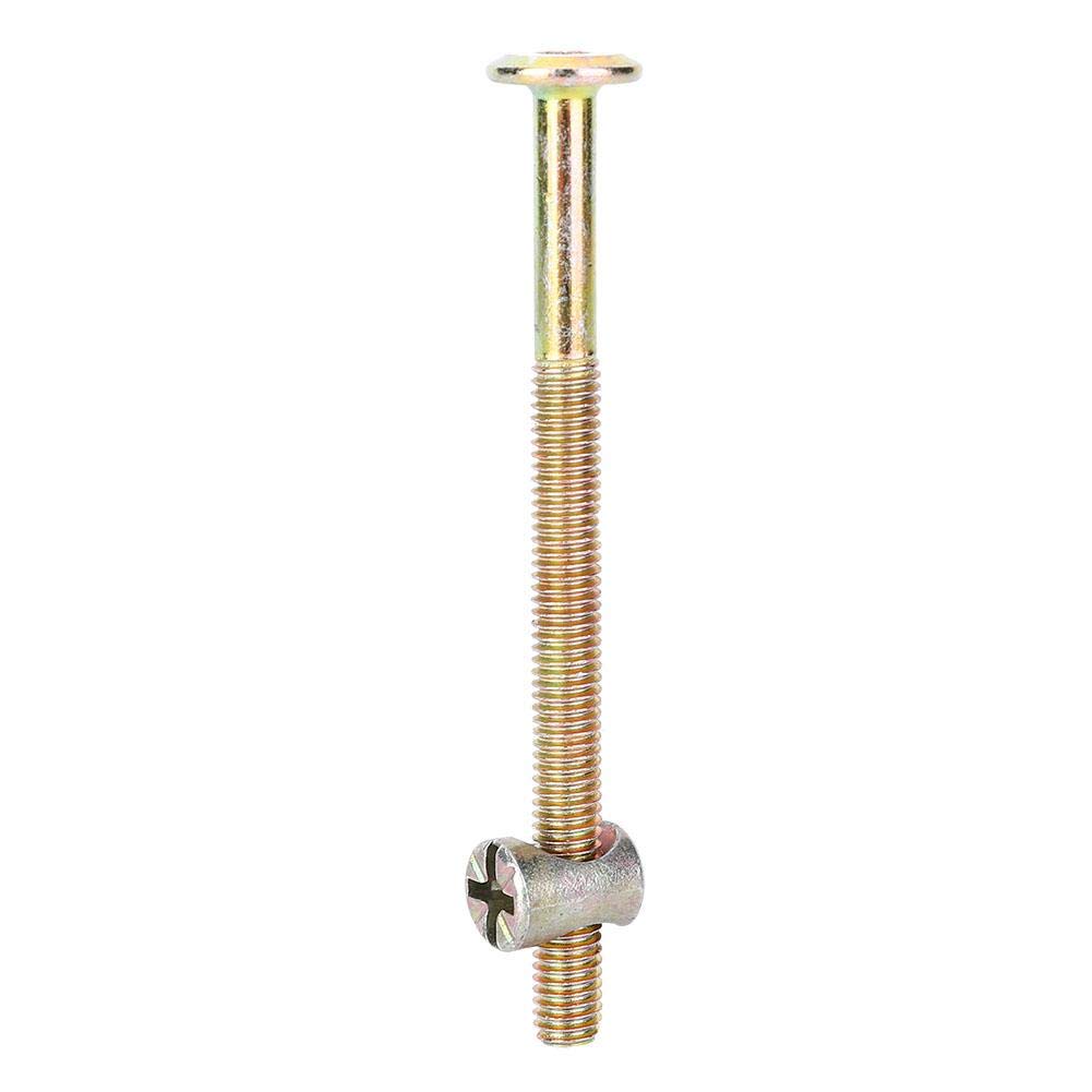 Kuuleyn Viti Mobili M6 90mm Acciaio 10 Pezzi con Dadi