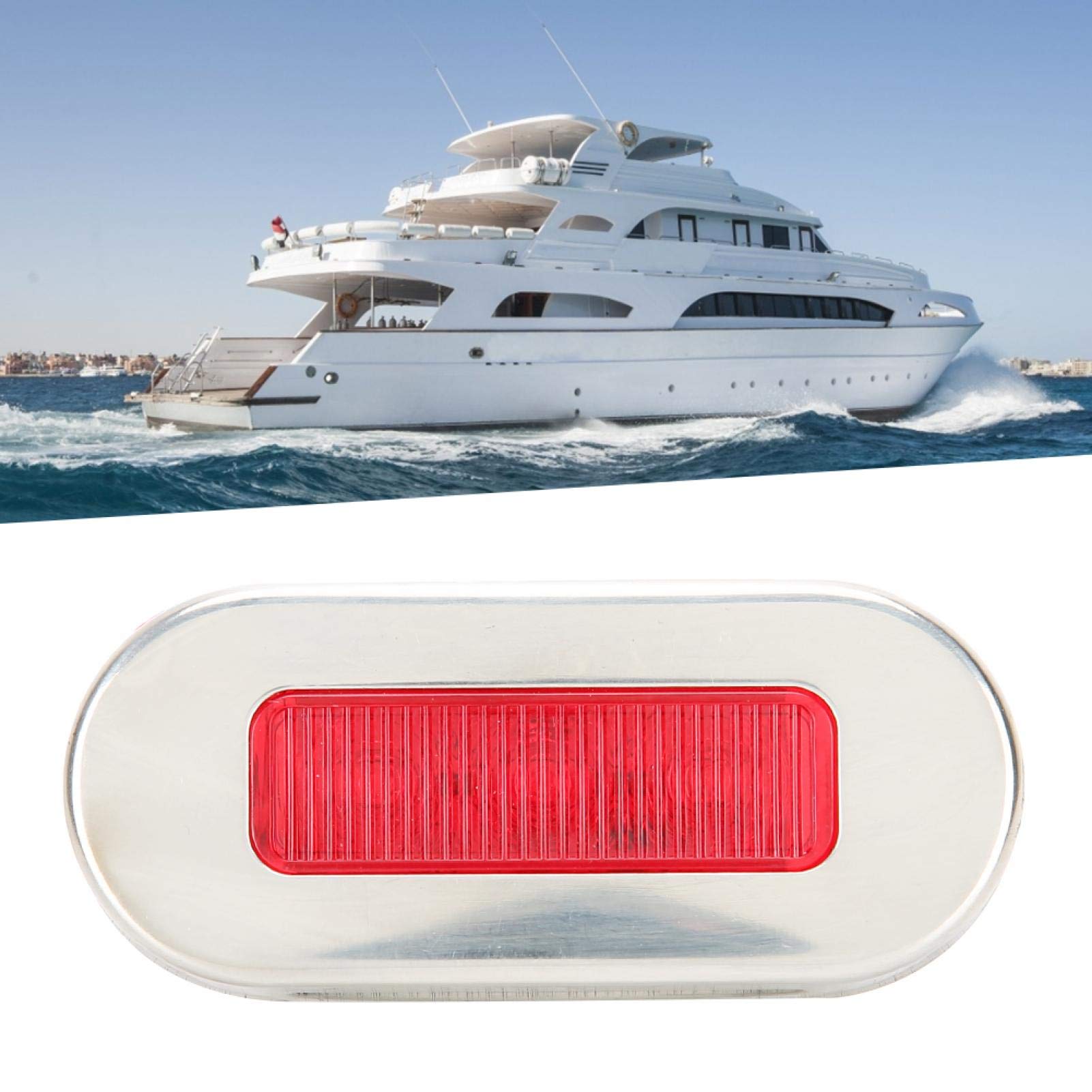 Kuuleyn luce segnalazione barca LED rossa 12V