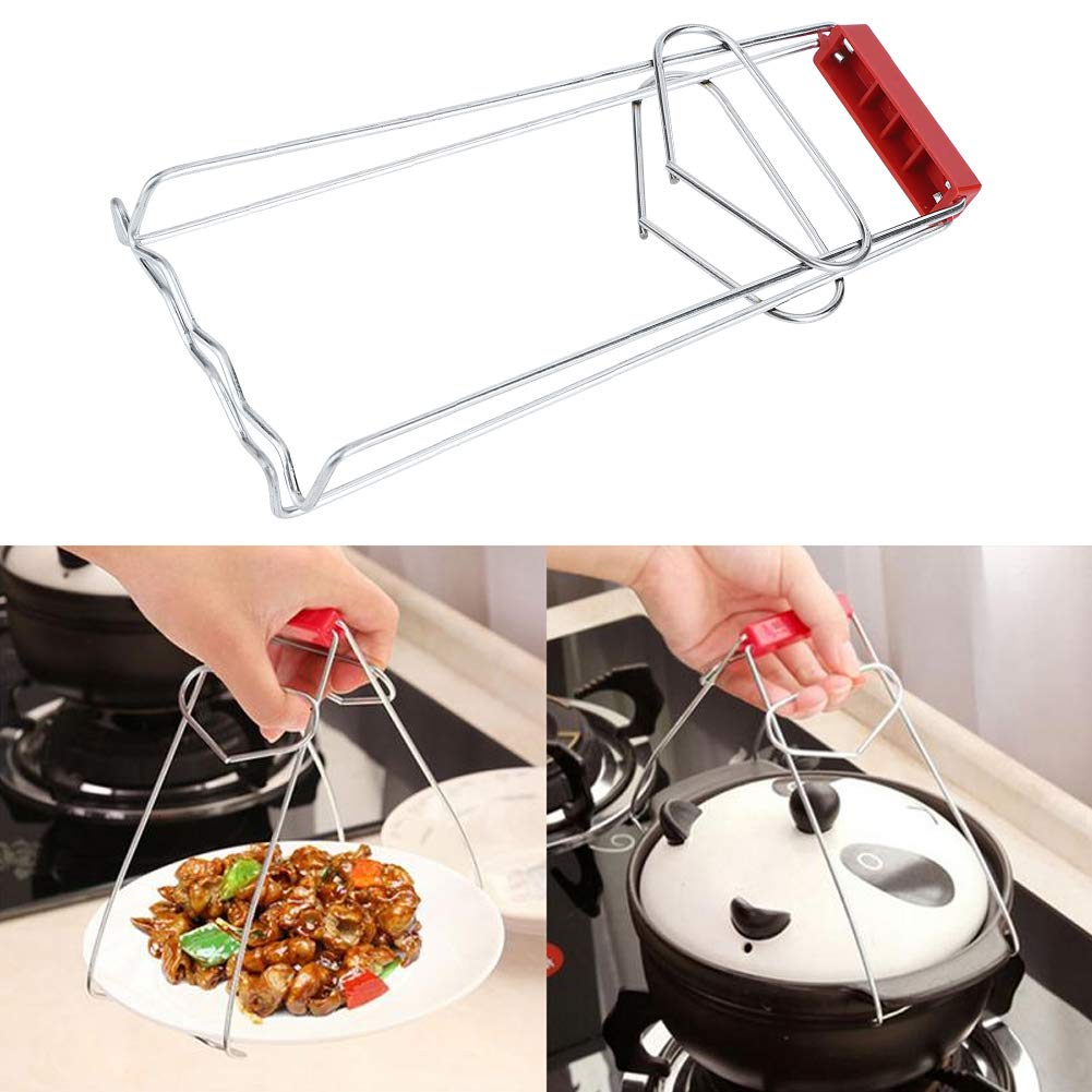 Kuuleyn Pinza prendipiatti acciaio inox 10 pezzi