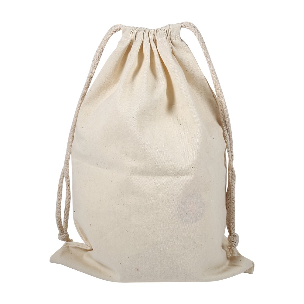 Kuuleyn sacchetto cotone 10x12 cm coulisse naturale