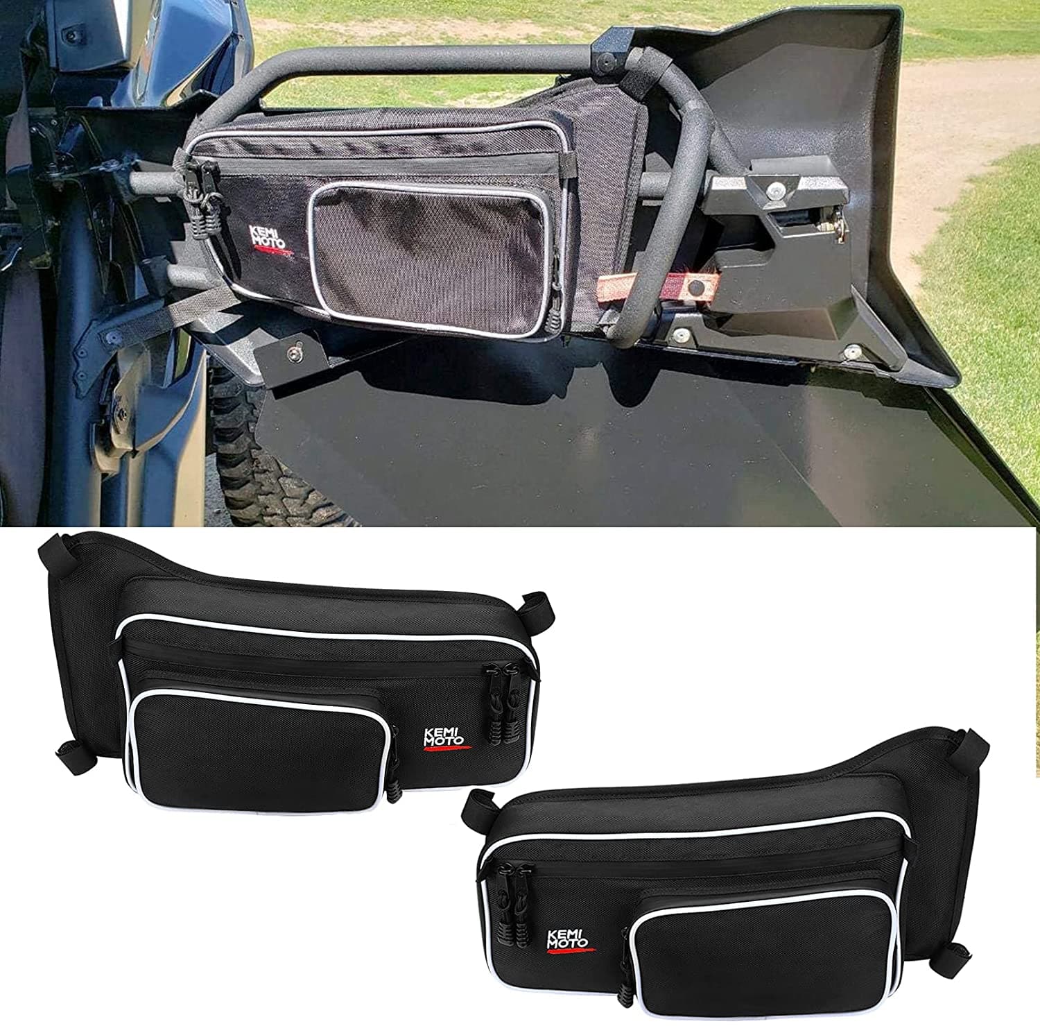 Kemimoto Maverick X3 MAX borse portiera posteriore coppia