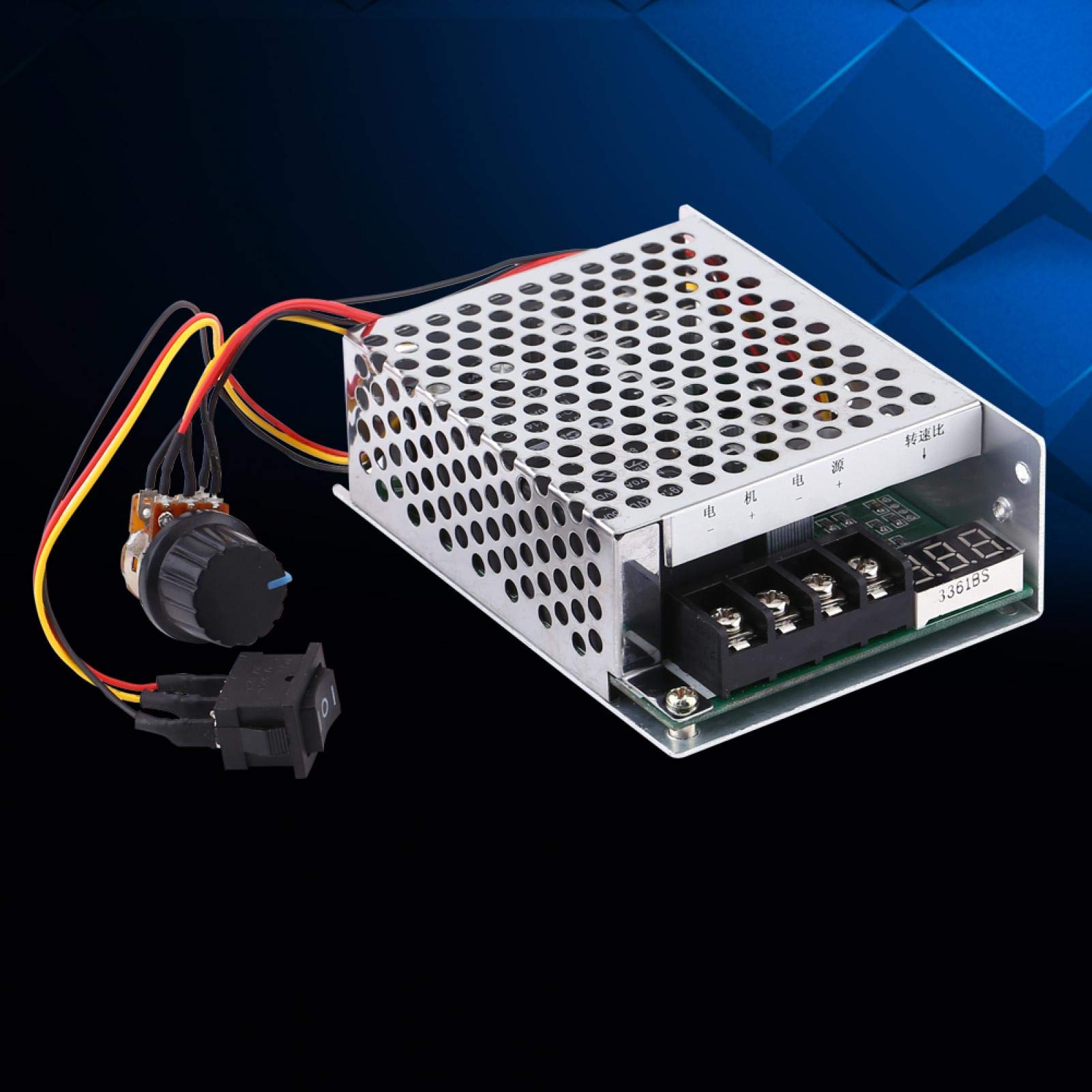 Kuuleyn regolatore motore CC 10-55V 40A display