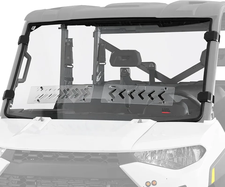KEMIMOTO Ranger parabrezza ventilato 2-in-1 Polaris XP 900/1000