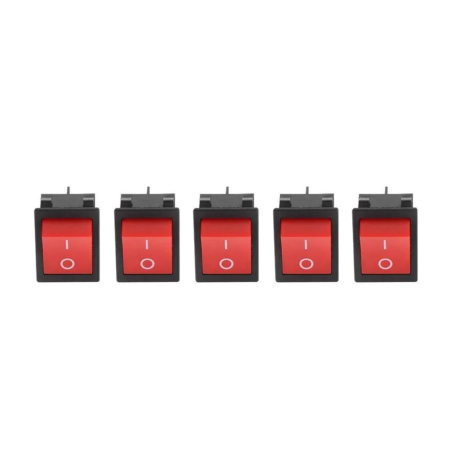 Kuuleyn Interruttore a bilanciere 4 pin 30A IP65 confezione 5 pezzi