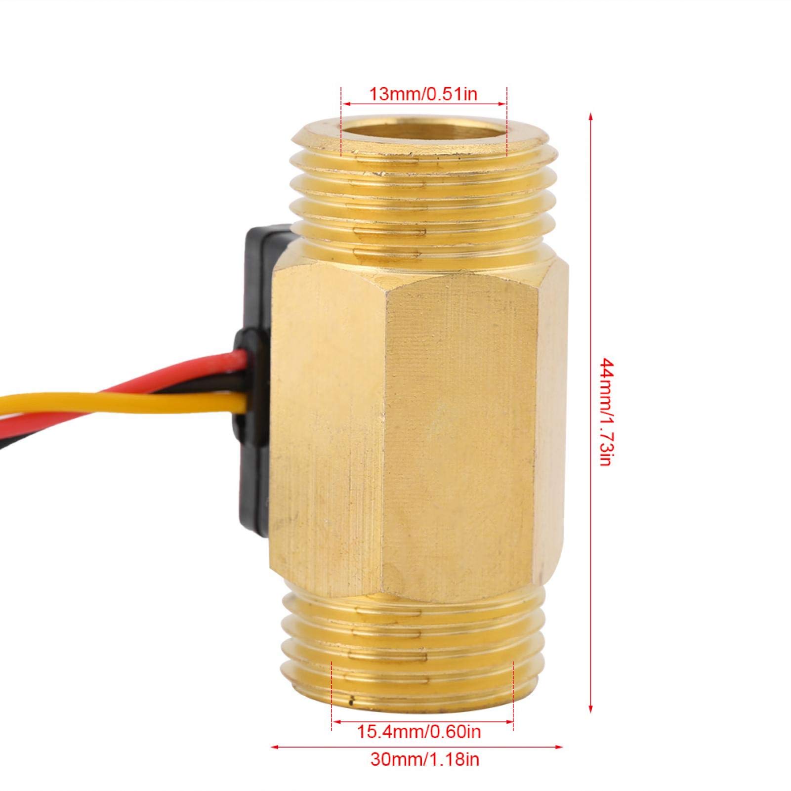 Kuuleyn YFB1 Sensore Flusso Acqua G1/2 1-25 L/min 5V