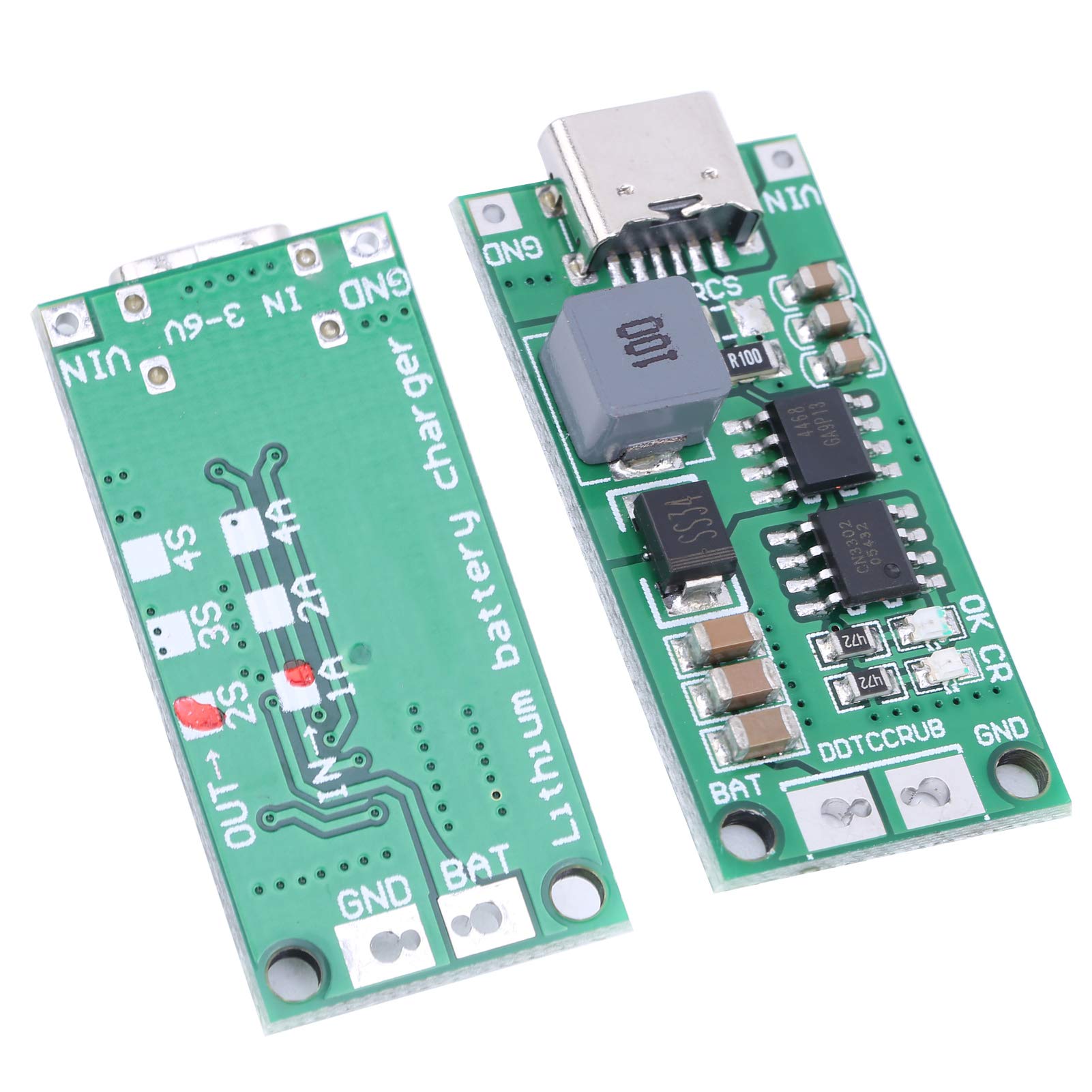 Kuuleyn DDTCCRUB 2S-1A modulo caricabatterie litio boost 8,4V