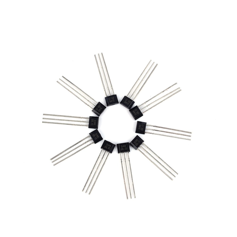 Kuuleyn Sensore Hall A3144 TO-92 24V 10 pezzi