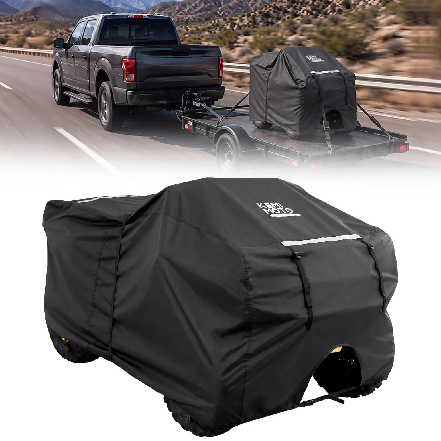 KEMIMOTO Sportsman telo copriquad 600D da traino