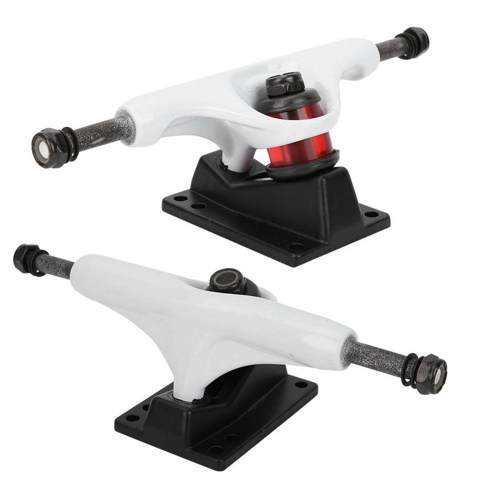 Kuuleyn Truck Skateboard 4-8 Pollici Alluminio Bianco 2 Pezzi
