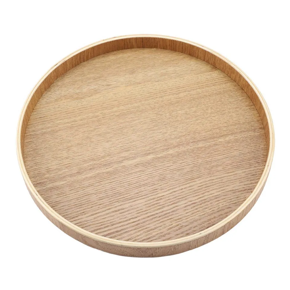 Kuuleyn vassoio legno 24 cm rotondo vintage