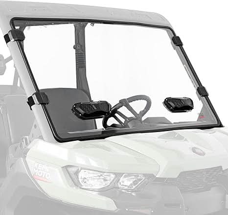 KEMIMOTO Defender HD10 parabrezza anteriore ventilato 5 mm
