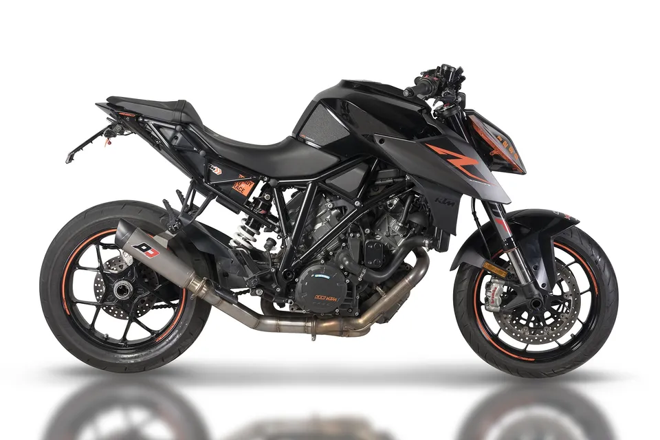 QD Exhaust TriCone silenziatore KTM 1290 Superduke titanio Euro4