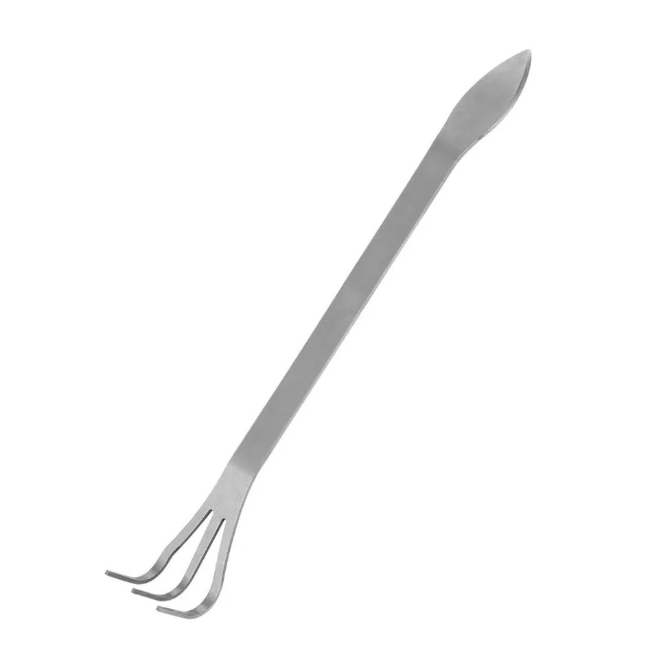 Kuuleyn Rastrello Bonsai Acciaio Inox 3 Punte Radici