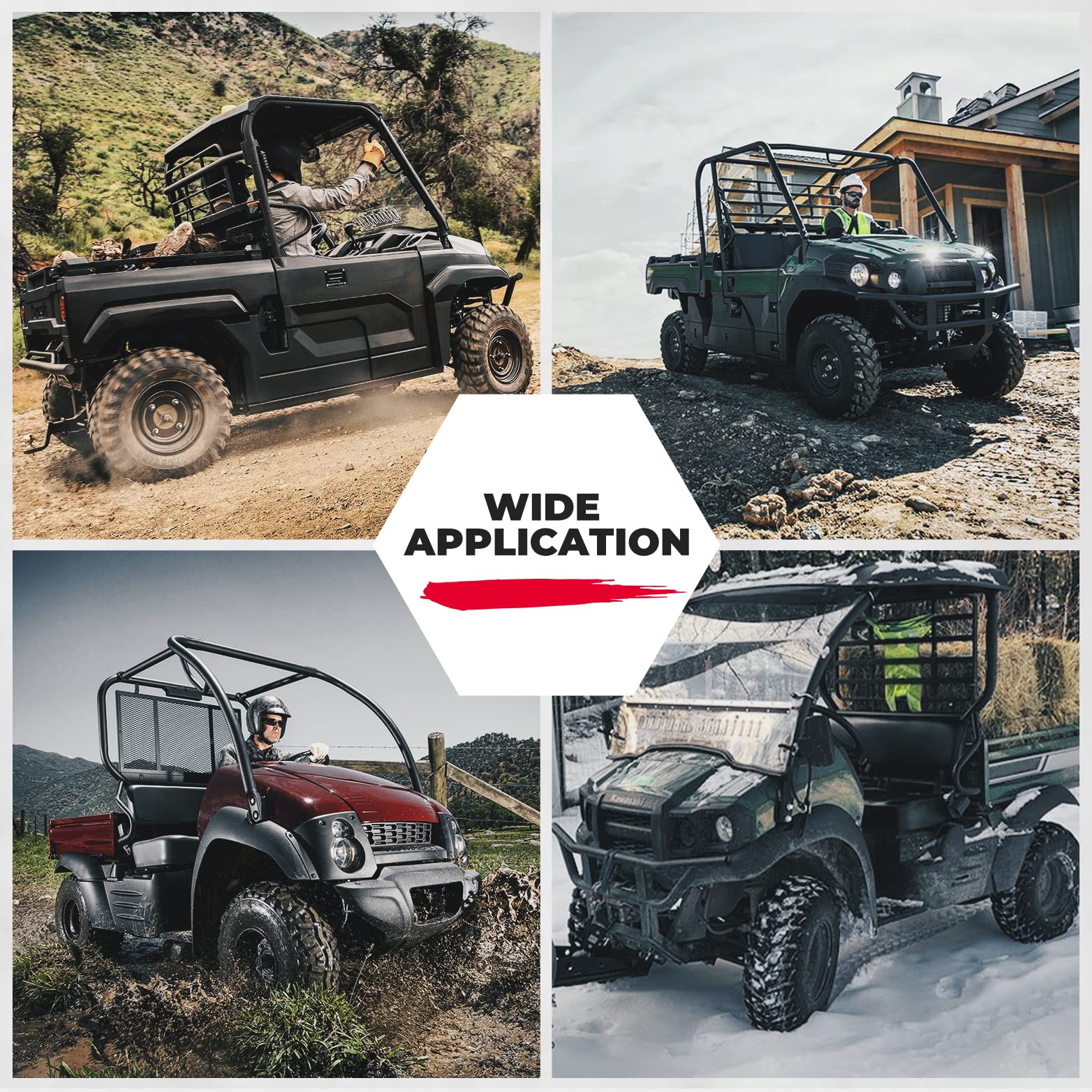 KEMIMOTO B0109-00402 coprisedile UTV mimetico per Mule