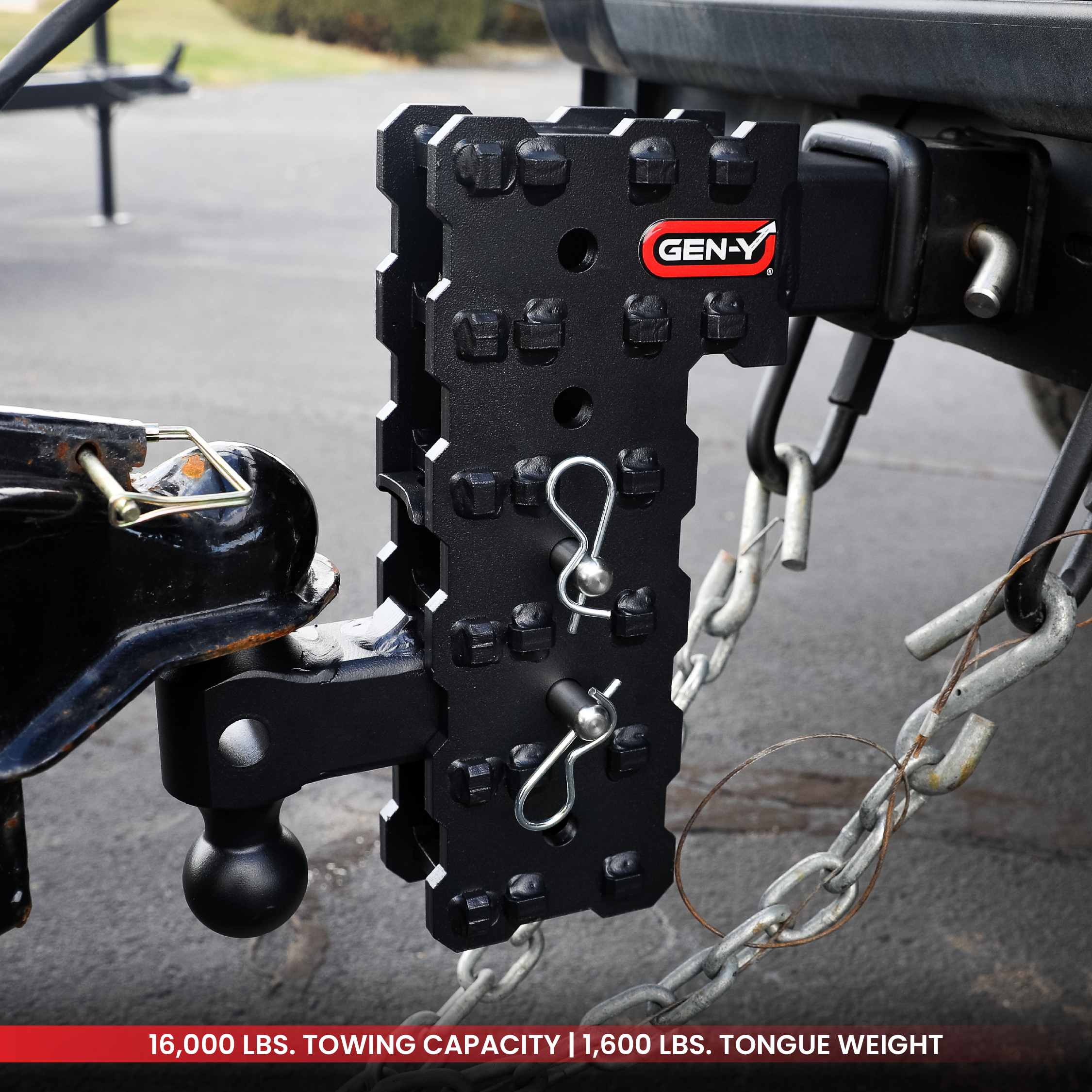 GEN-Y Hitch PHANTOM-X 16K Gancio Traino 2,5" Acciaio