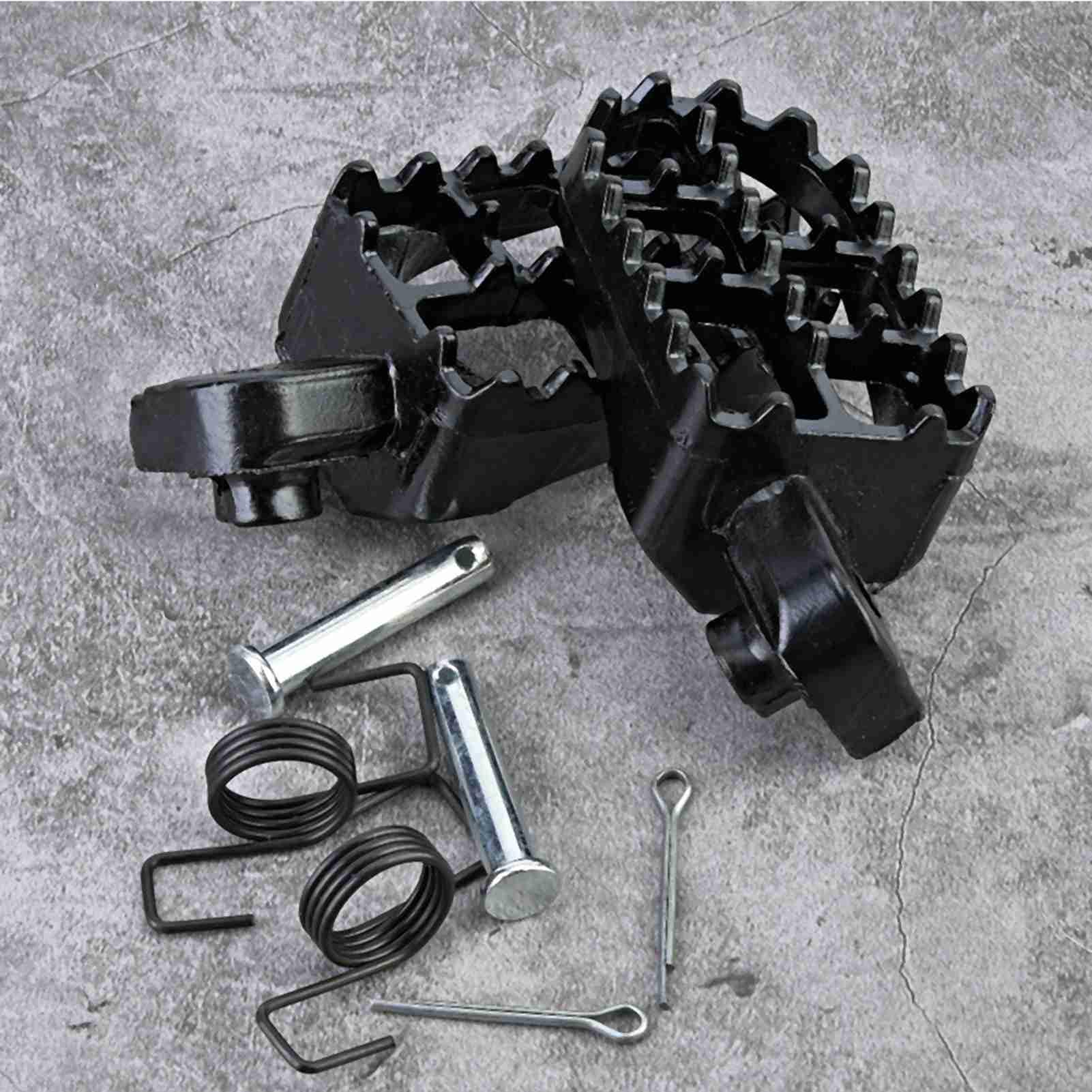 AOWINHIT Pedane Moto Alluminio Antiscivolo CRF50 XR50 Cross