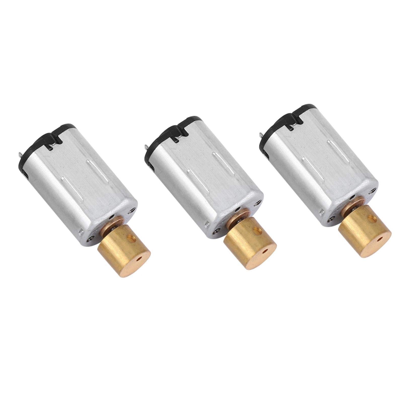 Kuuleyn Motore vibrazione eccentrico ottone 1,5-6V 3 pezzi