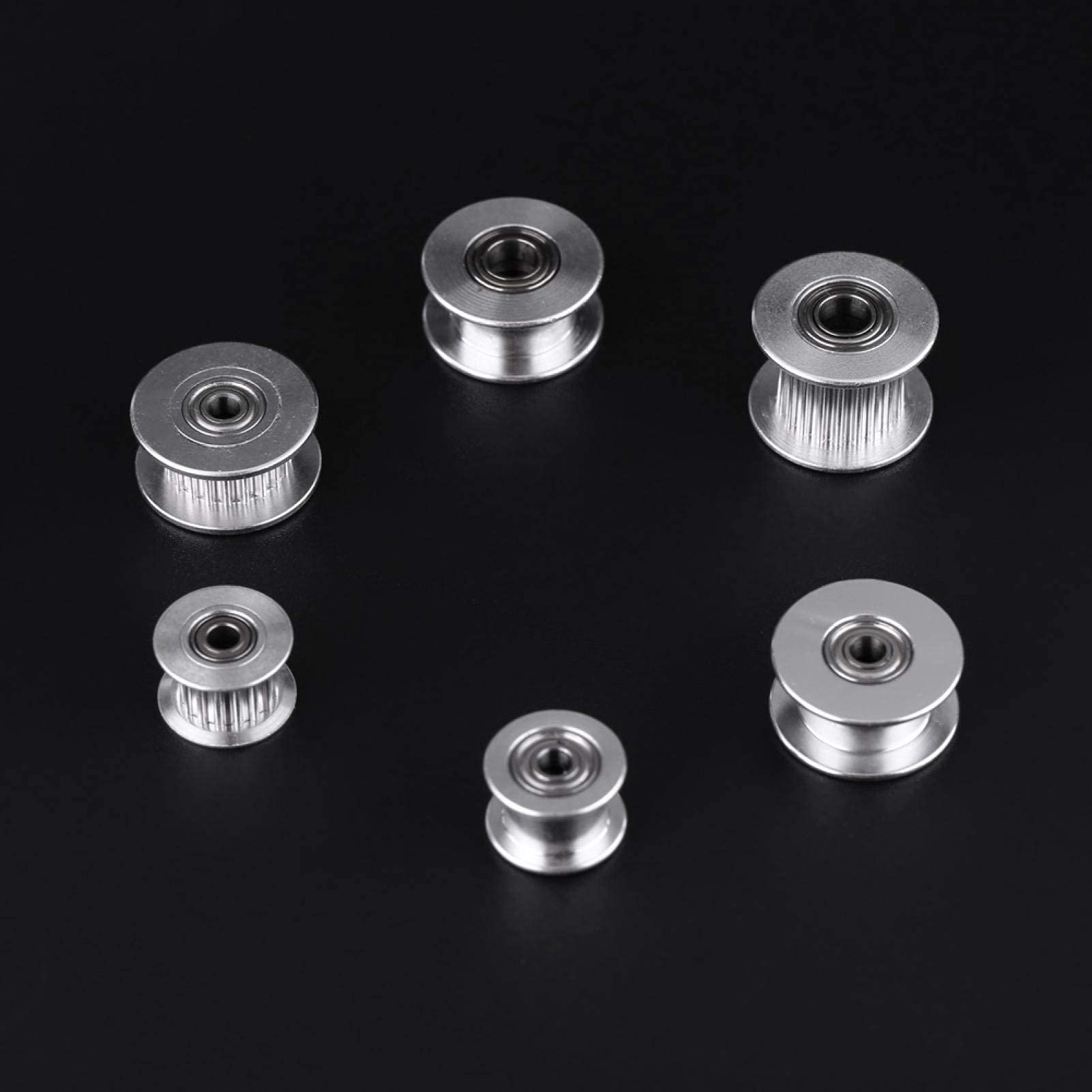 Kuuleyn GT2 Pulegge Cinghia 16 Denti 6mm 5 Pezzi