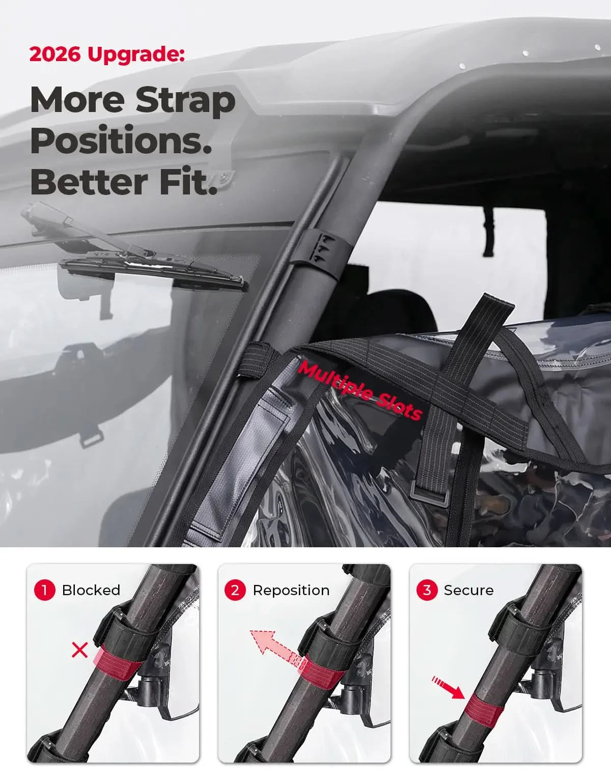 KEMIMOTO Wolverine X4 porte superiori morbide con zip