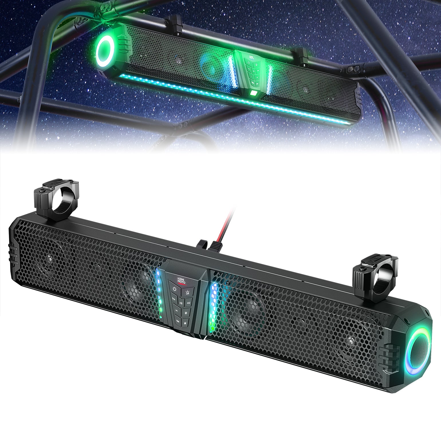 KEMIMOTO Midnight Gen1.5 Soundbar 26" RZR Bluetooth 240W