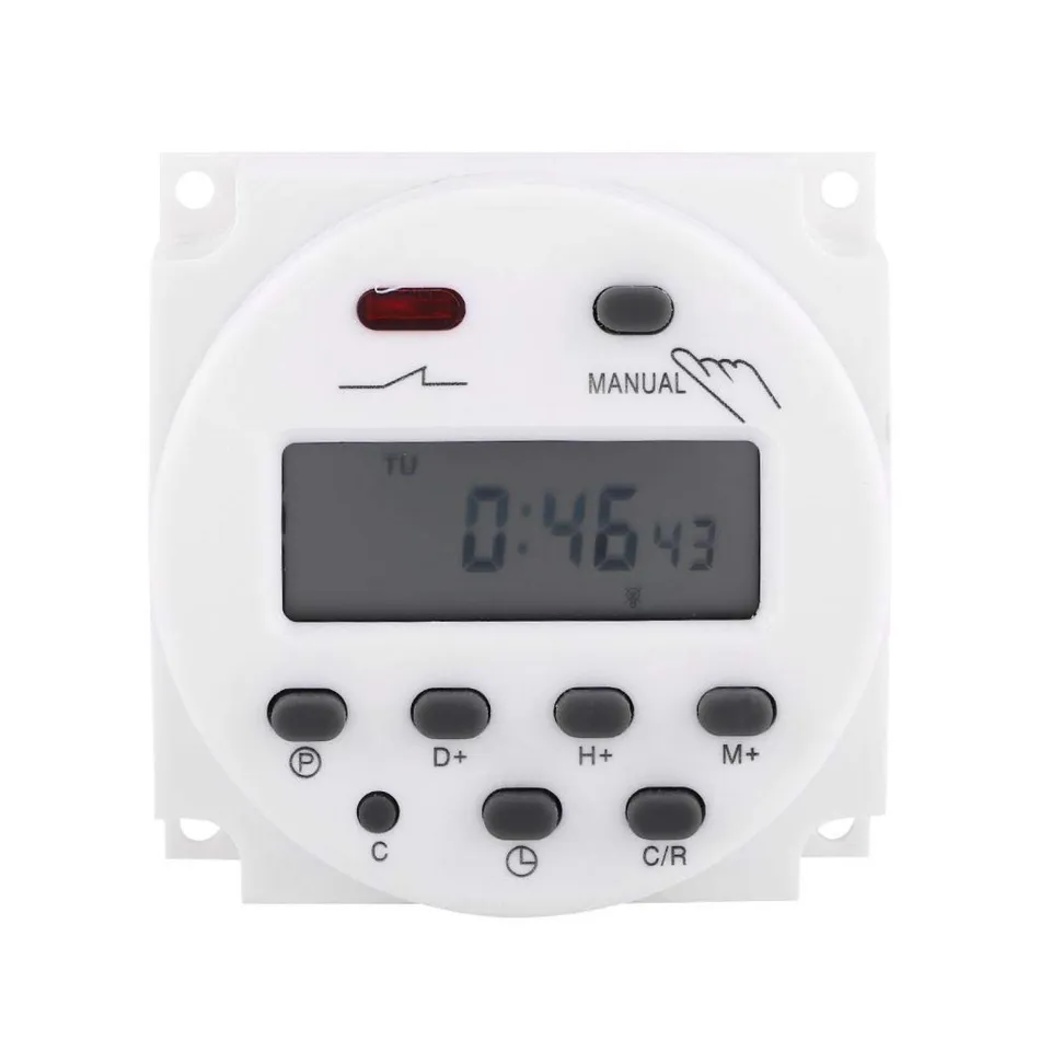 Kuuleyn Interruttore Orario Timer Digitale 220V 17 On/Off