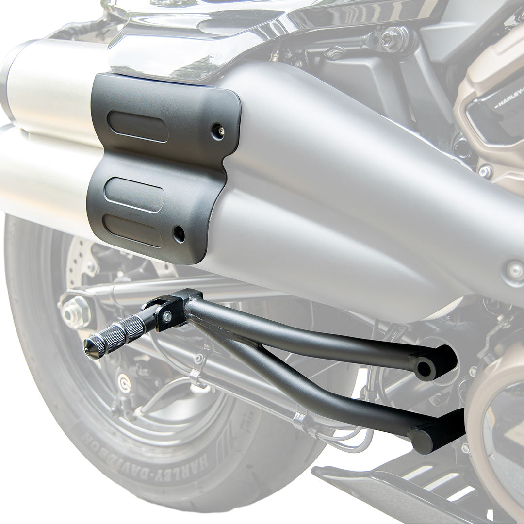 KEMIMOTO Sportster S 1250 pedane passeggero nere kit