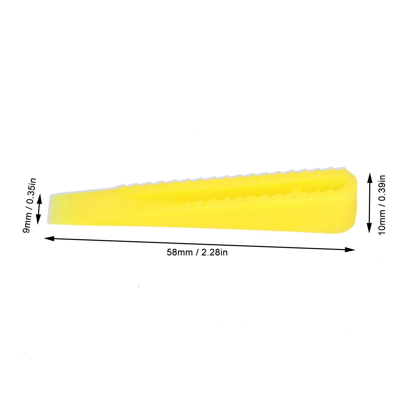 Kuuleyn cunei livellamento piastrelle HDPE 100 pezzi piano