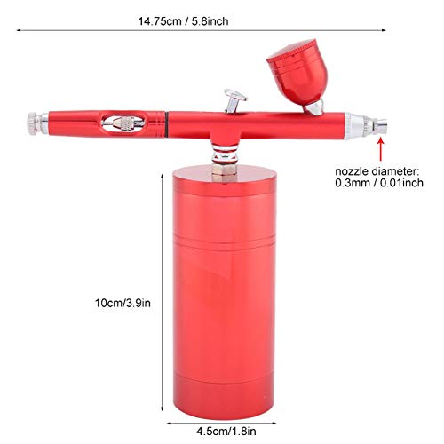 Kuuleyn Kit Aerografo 0,3 mm Compressore 7CC Trucco