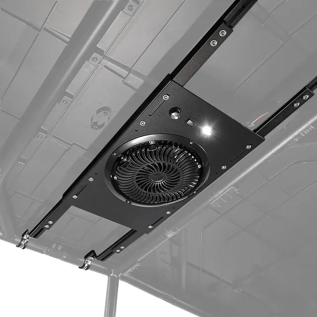 KEMIMOTO ventola tetto UTV 40W con luce LED velocità variabile