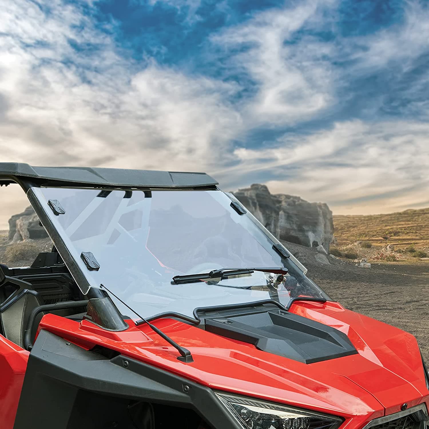 Kemimoto tergicristallo elettrico 12V per UTV universale